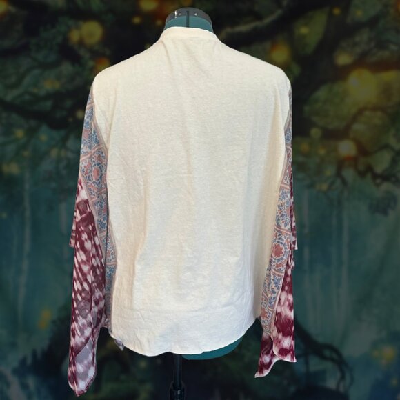 Grateful Dead Kimono-Sleeve Poncho | Handmade Upcycled - one size - Picture 4 of 5